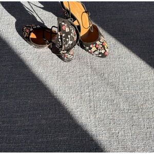 Aquazzurra flower shoes